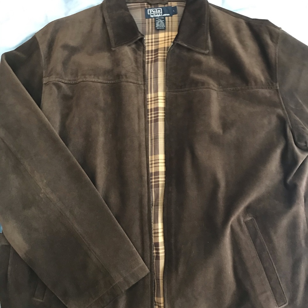 Polo by Ralph Lauren leather suede vintage jacket.